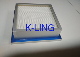 Cadre en aluminium du gel H14 de joint de Mini Pleat HEPA de boîte latérale de filtre à air