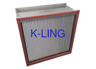 séparateur à hautes températures de résistance de filtre à air de la fibre de verre HEPA de 150°C- 350°C