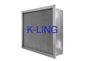 260 filtre plissé à hautes températures de séparateur du filtre à air HEPA de degré