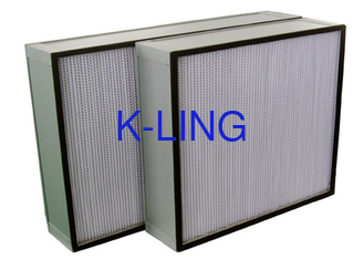 Mini filtre à air HEPA plissé 99,995% 0,3um Efficacité 300 CFM Flux d'air