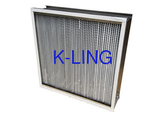 Filtre à air à hautes températures de 350℃ HEPA pour la poussière de système de la CAHT tenant 1150g
