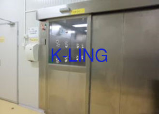 Type adapté aux besoins du client d'U tunnel automatique de douche d'air pour le Cleanroom d'industrie médicale
