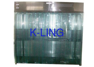 Feuilles de solides solubles 304 distribuant la cabine avec le filtre de la porte HEPA de rideau en PVC