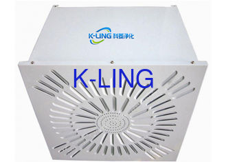 Épurateur terminal d'air de fan de boîte de filtre de Hepa de plafond de Cleanroom pour la nourriture industrielle