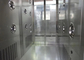 Le tunnel semi en verre de douche d'air d'acier inoxydable de Cleanroom a adapté la taille aux besoins du client