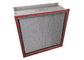 séparateur à hautes températures de résistance de filtre à air de la fibre de verre HEPA de 150°C- 350°C