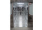 Boîte de passage de pièce propre de douche d'air d'acier inoxydable du Portable 304 avec la porte automatique de glissière