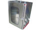 Boîte de passage de Cleanroom de la lumière UV SUS304 avec la porte d'oscillation simple 220V/50HZ