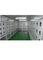 Tunnel modulaire adapté aux besoins du client de douche d'air de pièce propre avec le ventilateur interne