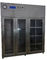 Cabinet vertical de vêtement de Cleanroom d'écoulement laminaire d'équipements de pièce propre de rendement énergétique