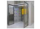Demi tunnel en verre de douche d'air de cargaison de porte de cadre du SUS 304 pour l'entrée de Cleanroom