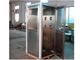 L dactylographient la douche d'air de Cleanroom de direction de porte avec la largeur faite sur commande pour le secteur propre