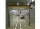 tunnel de douche d'air de l'acier inoxydable SUS304/201 de 1.2mm avec des portes de rouleau de PVC