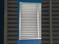 Filtre de purificateur d'air à panneau plissé 46 mm/96 mm G4 Porosité nominale 5um