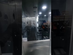 Tunnel de douche d'air à porte coulissante automatique avec affichage LCD certifié CE