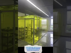 Salle blanche à paroi douce unidirectionnelle ou non unidirectionnelle pour l'industrie pharmaceutique