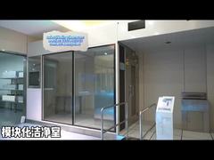 Classe 100 de débit laminaire flexible et mobile dans le secteur pharmaceutique