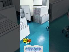 Filtre à air HEPA à média en fibre de verre et mini-plis de colle thermofusible pour l'industrie pharmaceutique - Présentation