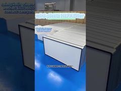 Démo plissée d'efficacité du filtre H15-H17 d'ULPA de la capacité de rétention de la poussière 360g mini