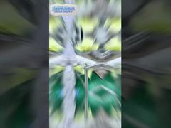 Filtre à air de poche résistant à l'humidité, cadre en acier galvanisé en alliage d'aluminium pour la démonstration des systèmes CVC