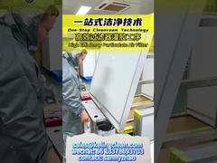 Découvrez pourquoi choisir le filtre à air HEPA à flux d'air laminaire compact Cadre en aluminium H13 H14