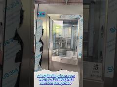 Douche à air de classe 100 pour le contrôle de la contamination des salles blanches