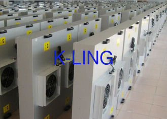 Unité de filtration de ventilateur blanc standard / personnalisée 125 kg Poids pour les besoins de filtration polyvalents