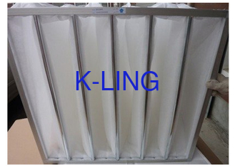 Filtre à air de poche avec résistance à l'humidité en fibres synthétiques 50 Pa Pression initiale