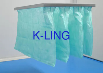 Filtre à air de poche en fibres synthétiques pour le contrôle des allergènes aéroportés