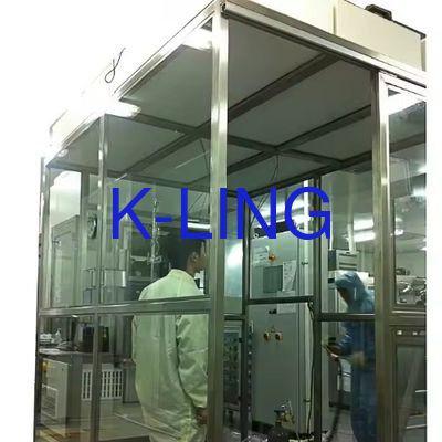 Salle blanche de classe 1000 Salle blanche à paroi douce avec une installation facile et efficace