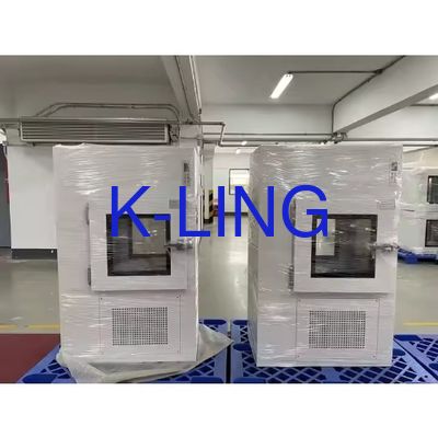 Sas de transfert en acier inoxydable, temps de soufflage d'air réglable 0-99s, capacité 50L pour salle blanche pharmaceutique