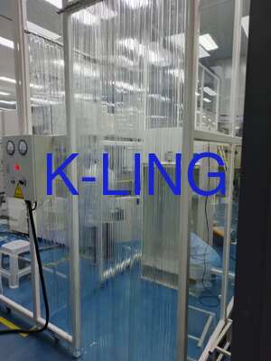 Rassemblement et démontage rapides Salle blanche modulaire avec contrôle de l'humidification de la température 2P 5P et filtre HEPA H14 99,99%@0,3um