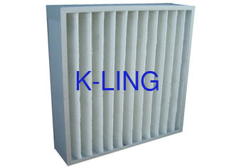 Filtre à air de poche plissé par poussière de capacité élevée pour le système primaire de la CAHT de filtration