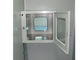 Fenêtre statique de transfert de Cleanroom de laboratoire de 304 Cabinets d'acier inoxydable avec la lumière UV