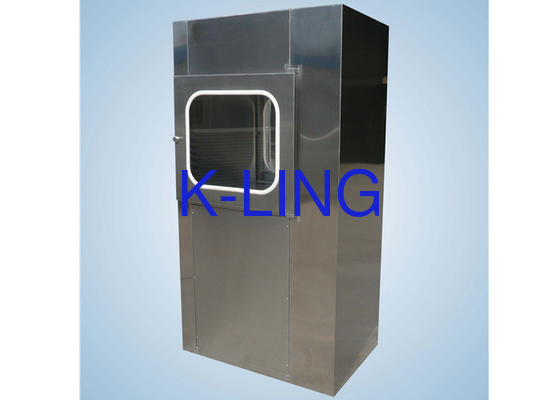 Boîte d'entrée de douche à air en acier inoxydable avec filtre HEPA pour l'entrée de produits de salle blanche