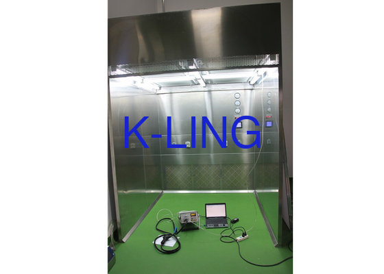 Cabine de pesage personnalisée contrôlée par PLC avec affichage LCD