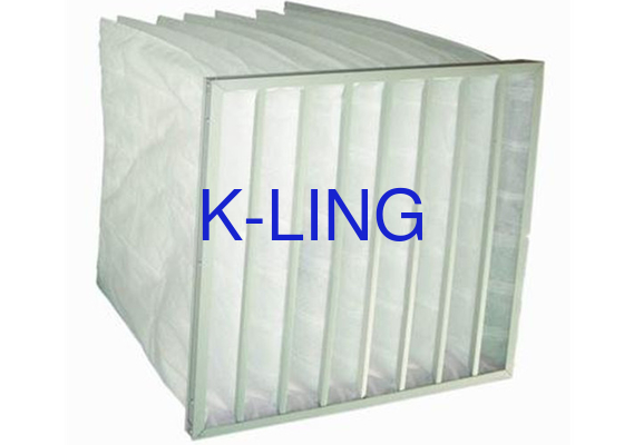 Filtre à poche à 80% d'humidité avec cadre en alliage d'aluminium et fibre synthétique