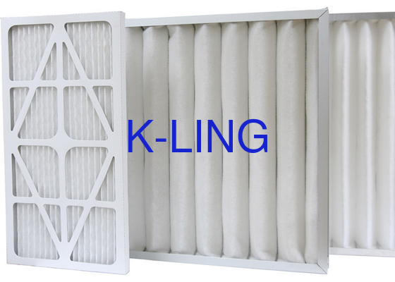 Pré-filtre à panneau plissé à filtration avec indice d'efficacité MERV 8