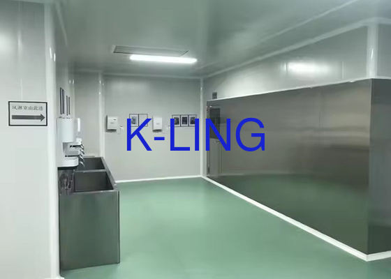 Salle de douche personnalisée à haute vitesse de type L avec une porte pivotante automatique à fréquence 50 Hz