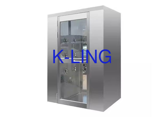 Chambre de douche industrielle en acier inoxydable 304 personnalisée avec éclairage LED