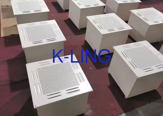 200 CFM boîte de filtre HEPA avec alimentation 110V/220V cadre en acier enduit de poudre