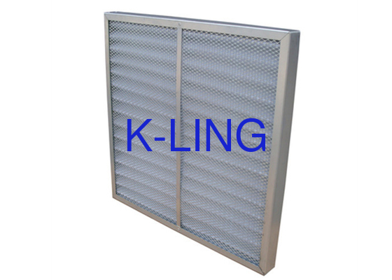 Système de ventilation pré-filtré personnalisé Filtre à air avec filets de protection galvanisés / en aluminium