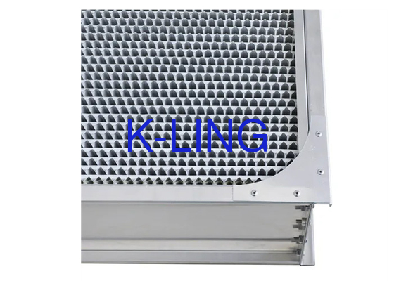 Filtre purificateur d'air en alliage d'aluminium ULPA avec filtration en fibre de verre