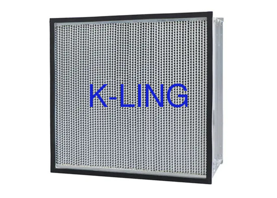 Filtre de colle à fusion à chaud avec cadre en aluminium ultra-efficacité et taille personnalisée