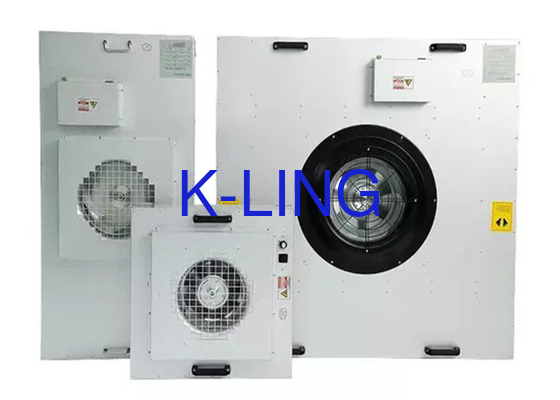 Niveau de bruit 45 DB Unité de filtre à ventilateur blanc 650 X 650 X 350 mm Pour l'industrie