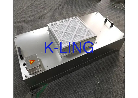 Unité de filtre de ventilateur industriel de 35 kg de poids et de faible niveau sonore