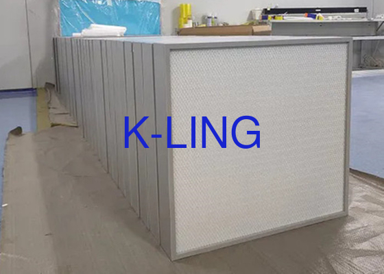 1220*610*70 mm filtre HEPA mini-plaqué personnalisé pour le niveau de filtration