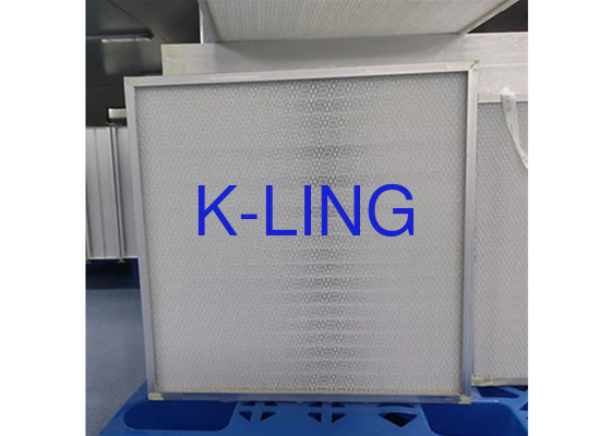 1220*610*70 mm filtre HEPA mini-plaqué personnalisé pour le niveau de filtration