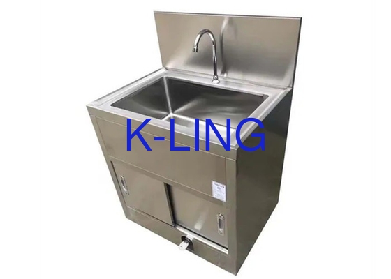 Équipement de salle blanche en acier inoxydable Lavoir à main Evier avec distributeur de savon