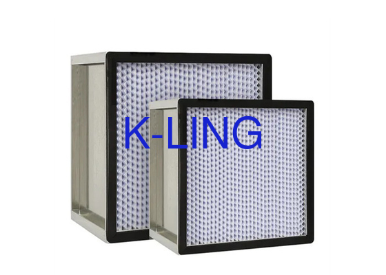 Filtre à air ULPA Filtre à air à haute efficacité à température de fonctionnement maximale de 80 °C